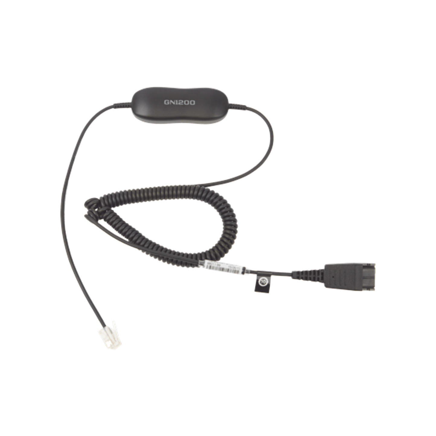 Jabra GN1200 cable enroscado con conexión QD y RJ-9 (88011-99)