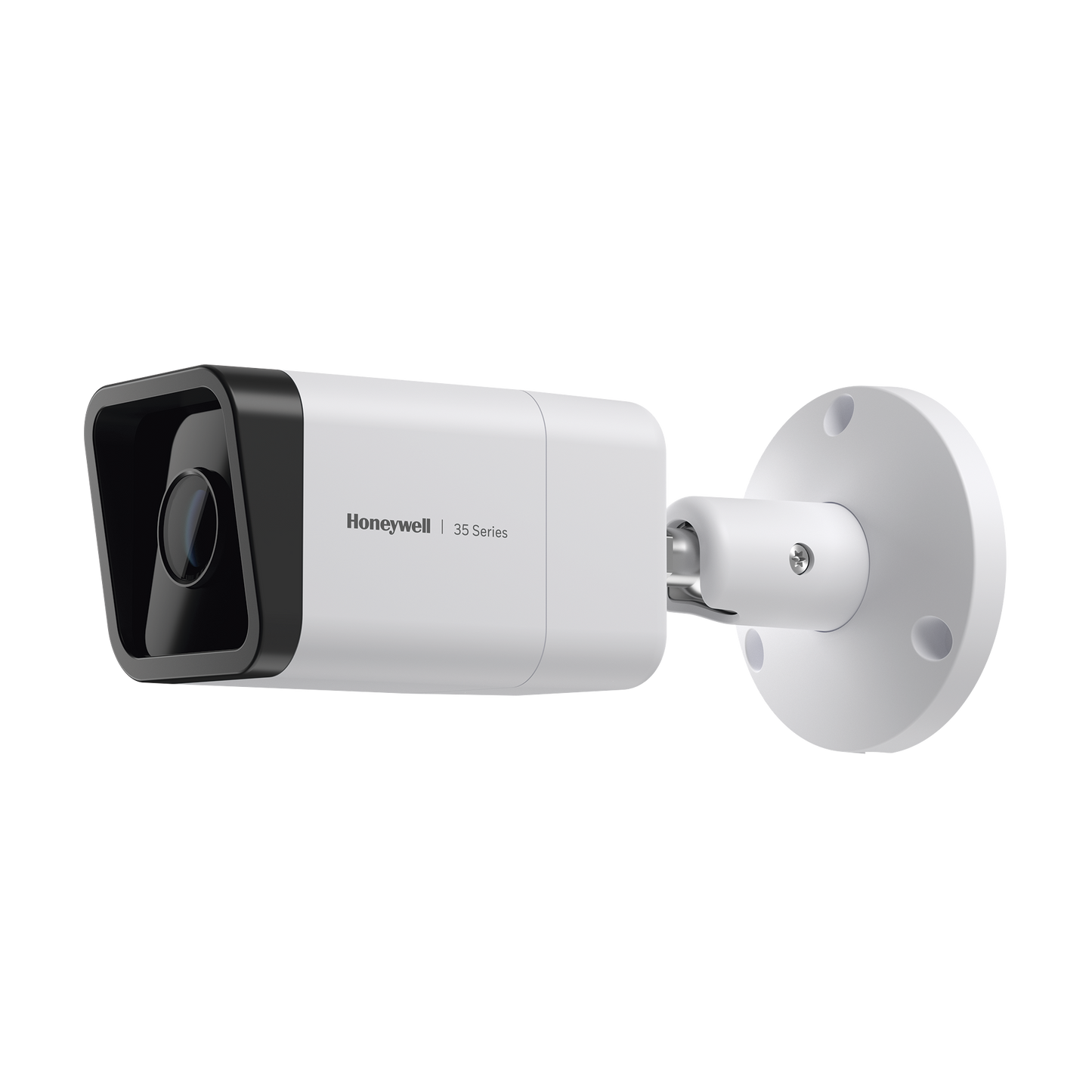 Camara Bala IP 8 Megapixel / Lente Mot. 2.7 a 13.5 mm / 60 mts IR / Exterior IP67 / H.265 / IA (Filtro de Humanos y Vehiculos) / Merodeo / Conteo de Personas / PoE / Audio y Alarmas I/O / ONVIF / Cumple con NDAA / Serie 35 / Honeywell Security