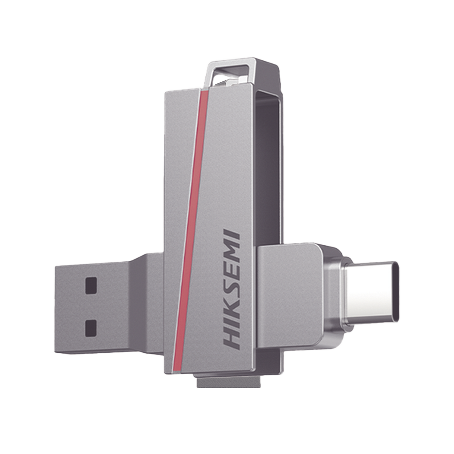 Memoria USB Dual de 256 GB / USB-C y USB-A / Transferencia de Alta Velocidad / Metálica / Compatible con Dispositivos Móviles, Windows, Mac y Linux