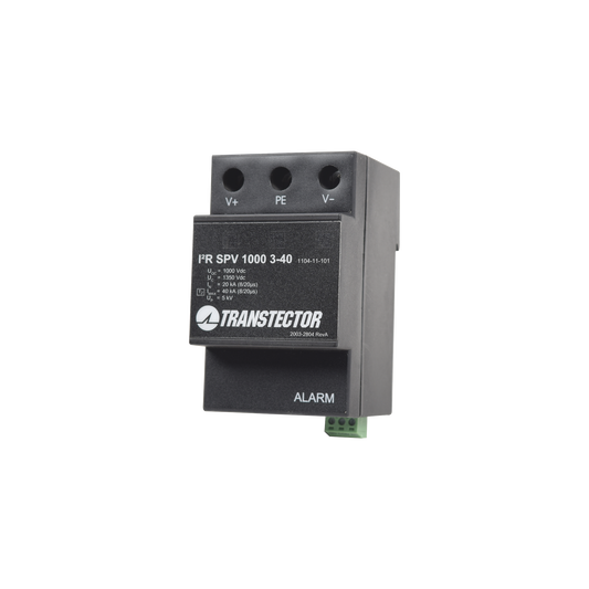 Supresor de Sobretensiones A 1000 VDC Tipo 2 En Montaje DIN Rail