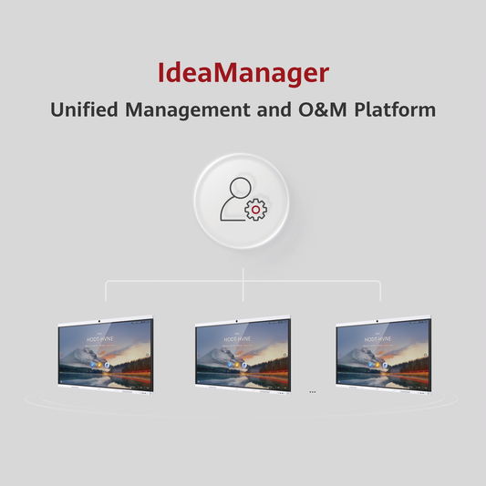 Huawei IdeaManager, Plataforma en Nube para Administración de Pantallas Interactivas IdeaHub, Monitoreo, Configuración y Mantenimiento Remoto, Servicio Gratuito