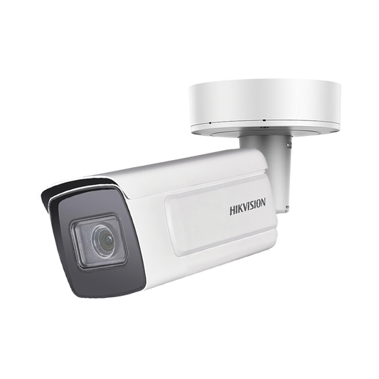 Bala IP 4 Megapixel / Lente Mot. 2.8 - 12 mm / 30 mts IR EXIR / IK10 / Reconocimiento Facial / WDR 140 dB / DeepinView / Búsqueda por Atributos / Heat Map / ACUSENSE / MicroSD