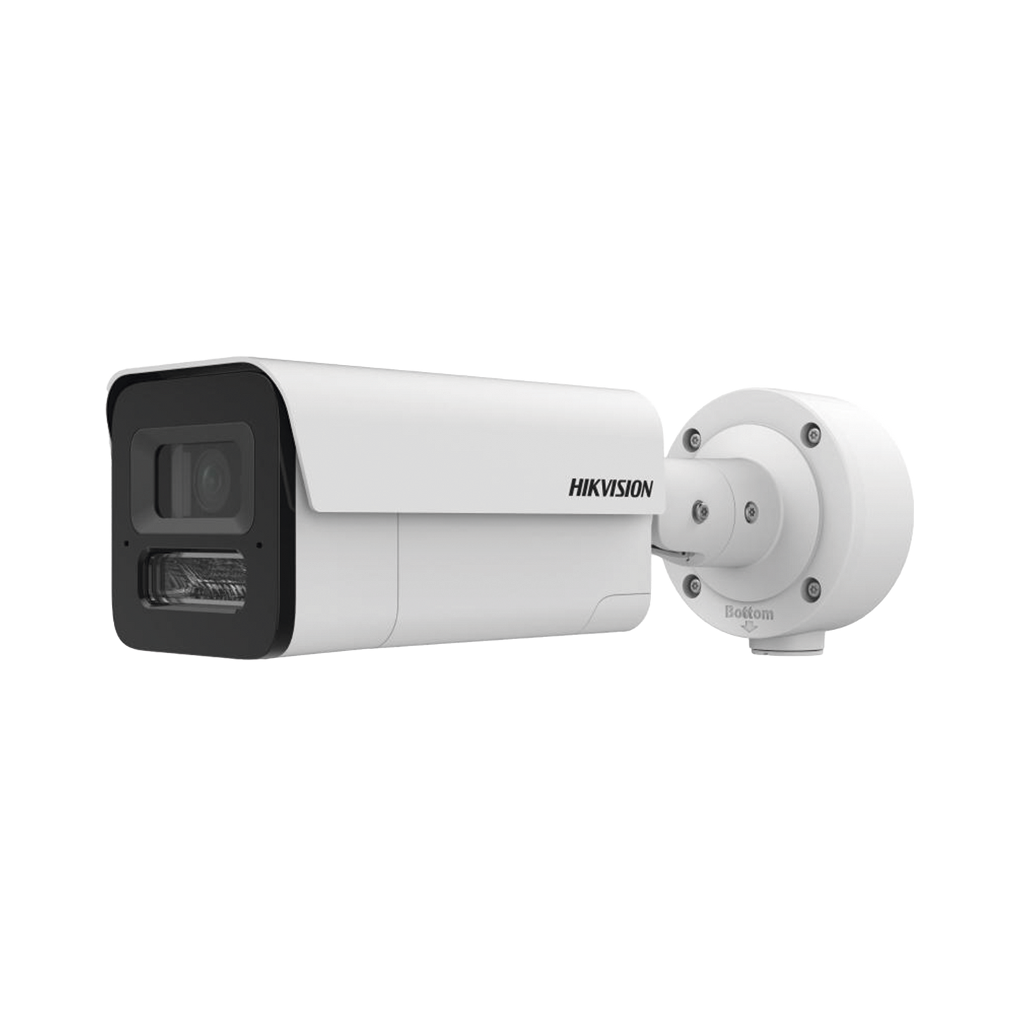 Bala IP 4 Megapixel / Lente Mot. 4 mm / Luz Dual (IR y Luz Blanca) / Reconocimiento Facial / Heat Map / Metadata / IK10 / IP67 / WDR 140 dB / DeepinView