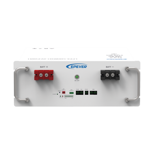 Batería de Litio LiFePO4 51.2Vdc, 5.12Kwh, Rack 4UR