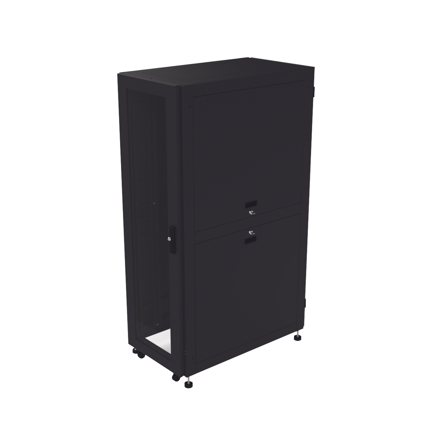 Gabinete Profesional para Telecomunicaciones de 37UR, 600 mm de Ancho x 1000 mm de Profundidad.