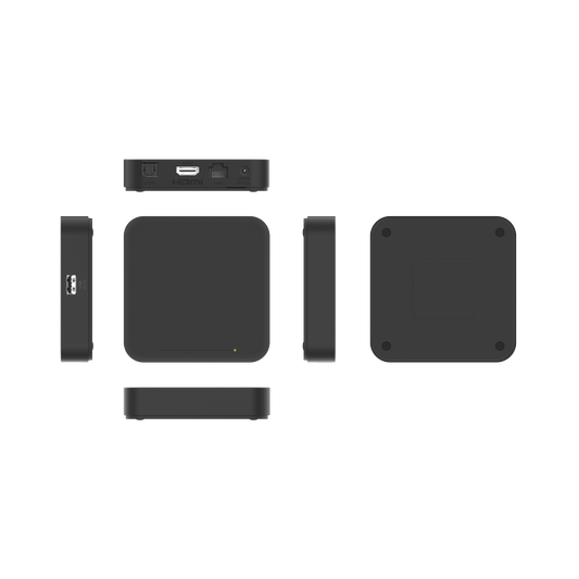 TV Box Android UHD, 1 Puerto RJ45,1 Puerto  HDMI, Conexión Wi-Fi en Doble Banda 2.4 y 5 GHz