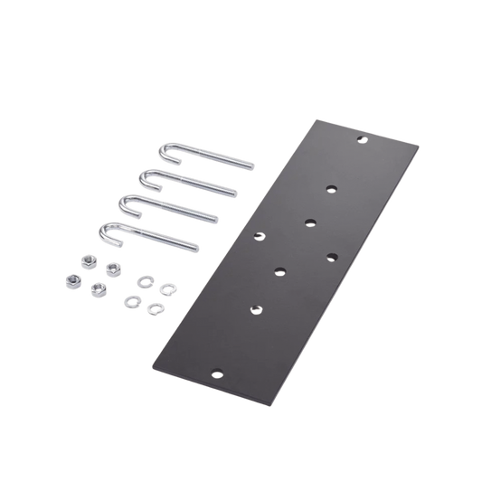 Kit de Conexión a Rack, Para Escalerillas de 12 y 6 in de Ancho, de Acero, Color Negro