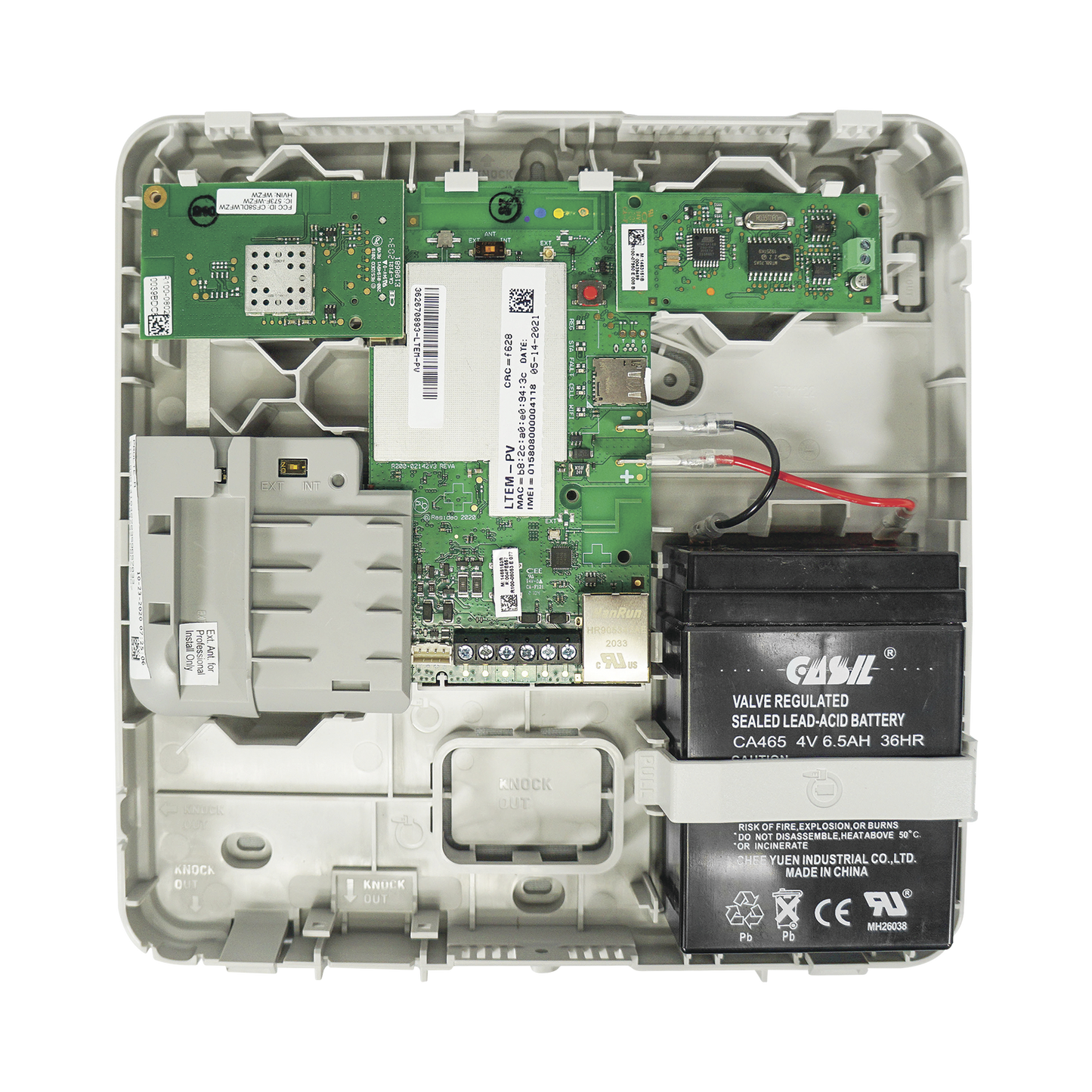Comunicador Dual, GSM y Ethernet compatible con paneles DSC e Interlogix