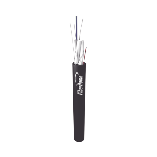 Cable de Fibra Óptica Aérea Mini ADSS (ASU) G.652D, Monomodo de 12 Hilos, Exterior, Span 80, Loose Tube, Precio por metro