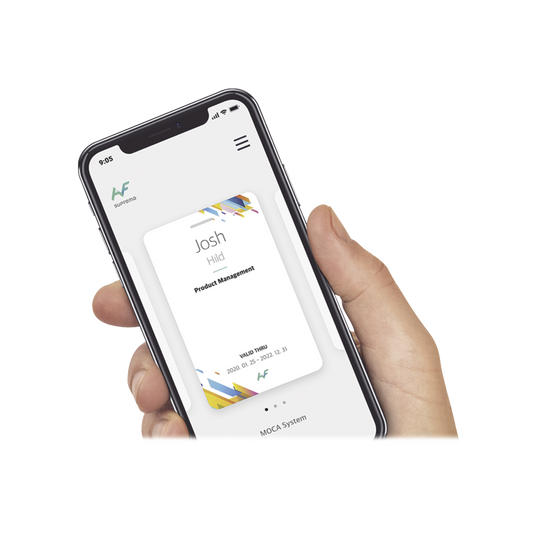 Tarjeta Virtual de   Mantenimiento compatible con lectores Bluetooth de Suprema