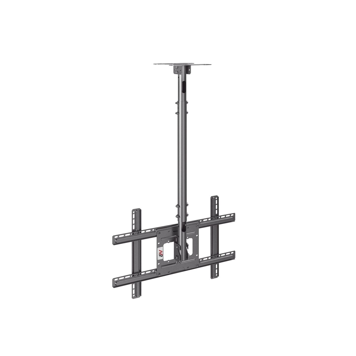 Montaje de Techo Universal para Monitores de 32-75" / Soporta hasta 68.2 kg / Vesa 600 x 400./ 100 x 100 / Acero / Montaje Telescopico de 48.5" 62.3"