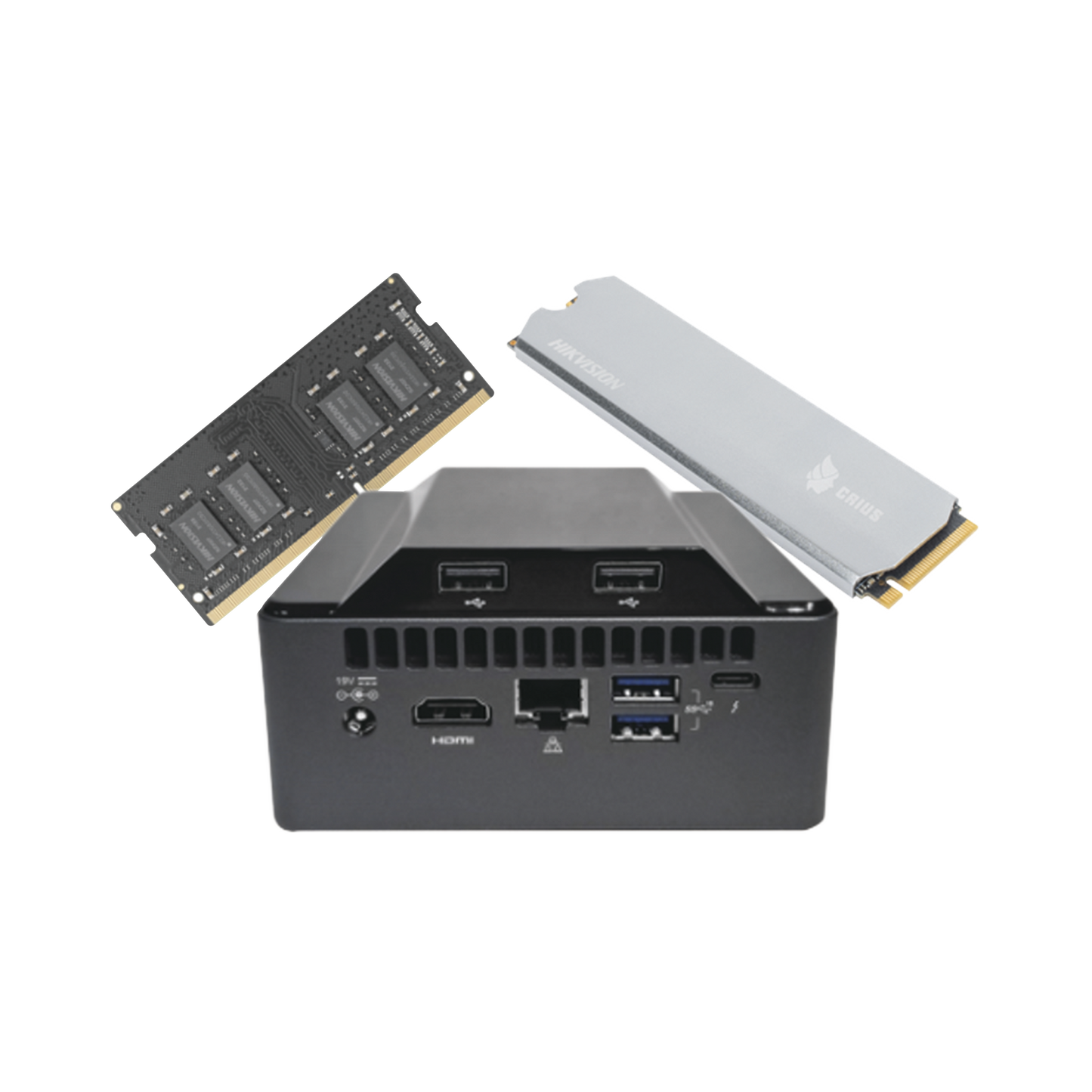 Intel Nuc Kit / Estación de Trabajo Básica / Core i3 / 10 Generación / RAM 16GB / SSD 512GB