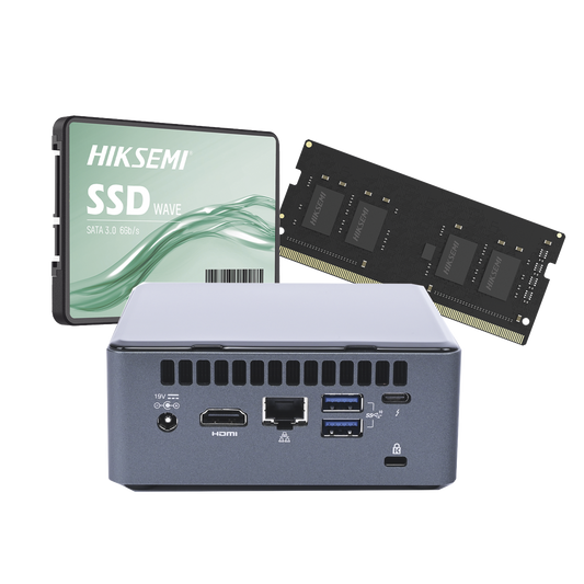 Intel Nuc Kit / Estación de Trabajo Básica / Core i3 / 10 Generación  / RAM 8GB / SSD 128GB