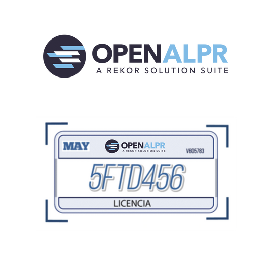 Licencia VITALICIA / Reconocimiento de Placas / Color / Modelo de Vehículos para 1 canal de video (DVR/NVR/Cámara IP) / Compatible con todas las marcas / Hasta 160 km/h