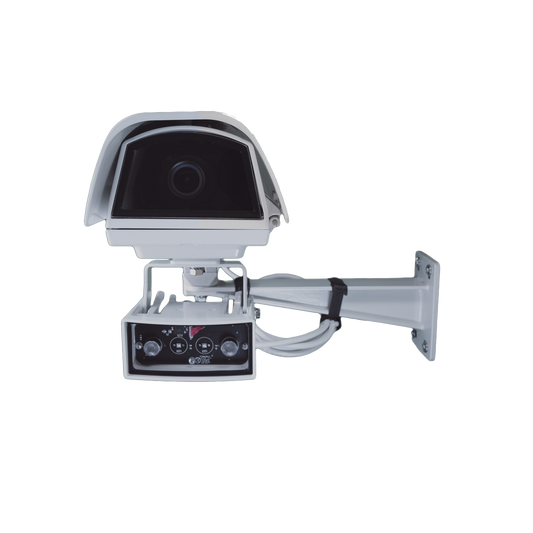 Camara LPR IP 4K con IA / P-Iris / WDR 120dB / H.265 / Captura de LPR hasta 10,000 imagenes / Protección IP67