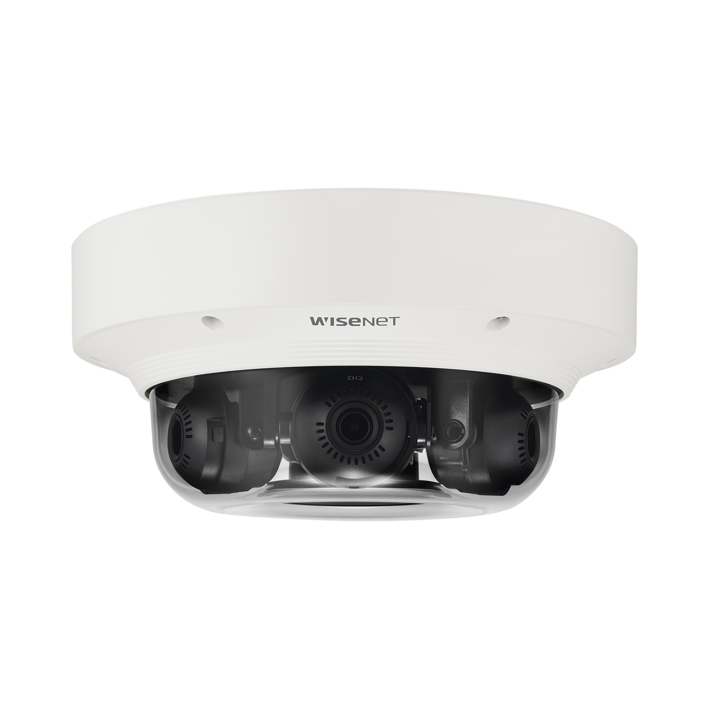 Cámara IP Multisensor 6MP ( 3 Sensores de 2MP) WDR 150 DB, Lente Motorizado 3 - 6 MM /  HPOE / IP66 / IK10 / NEMA 4X