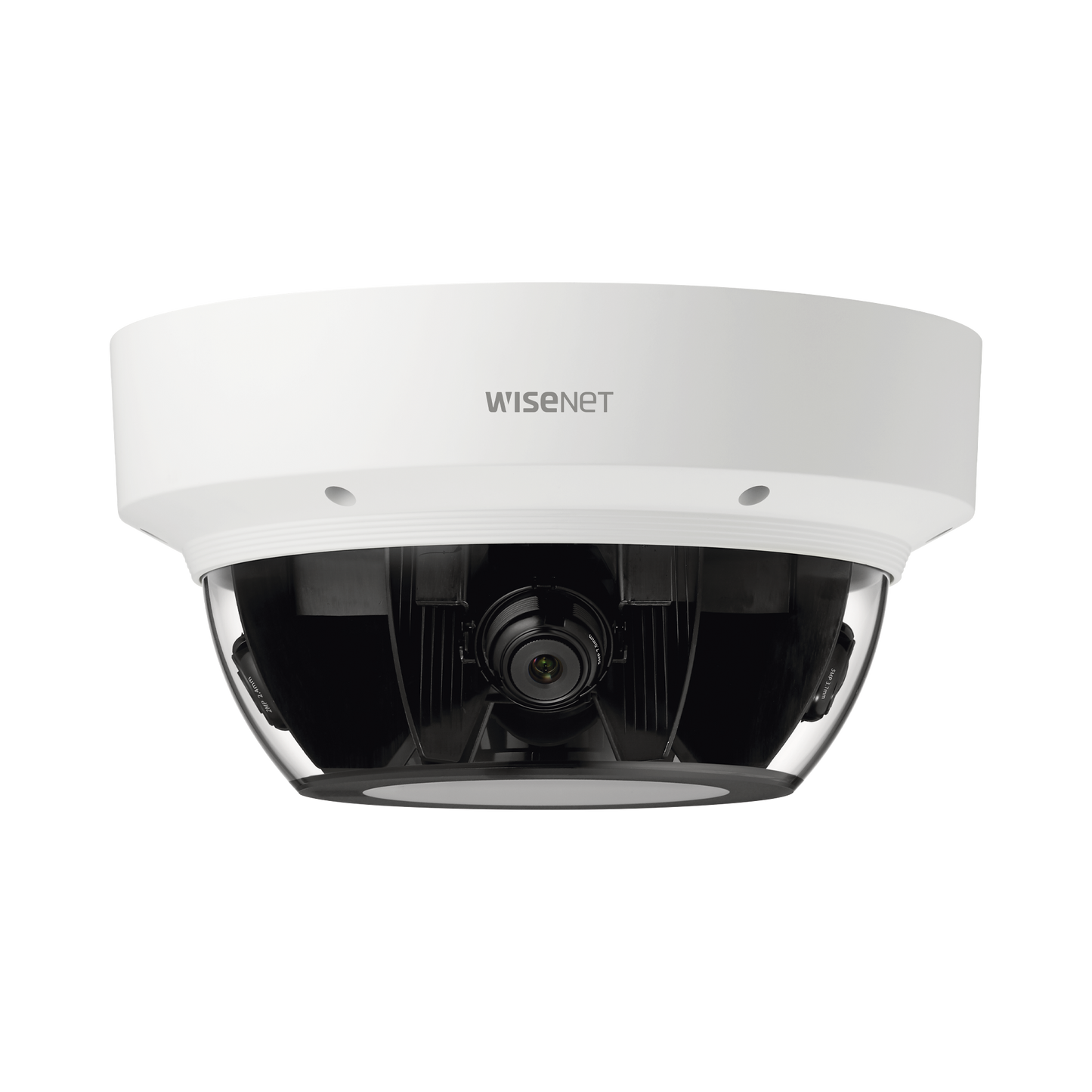 Cámara IP Multisensor 8 - 20 MP (4 sensores de 2 o 5 MP) lentes intercambiables / Hasta 4 tarjetas SD de 256 GB / WDR de hasta 150dB / IP66 / IK10