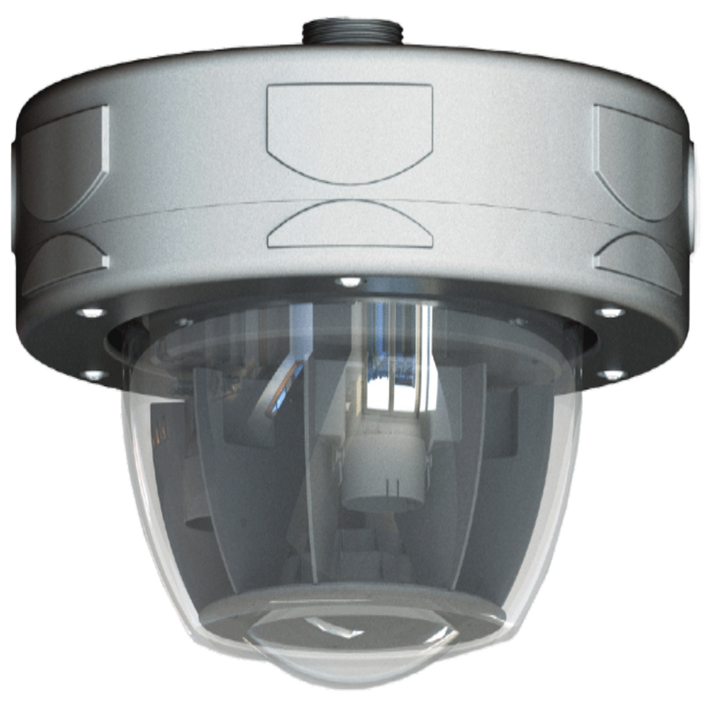 Cámara Multisensor 8 - 20 MP (4 sensores de 2 o 5 MP) de Acero Inoxidable / WDR de hasta 150dB / IP66 / IK10 / IP6K9K