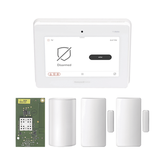 Kit de Panel de Alarma PROA7M con Sensor de Movimiento y 2 Contactos Magnéticos