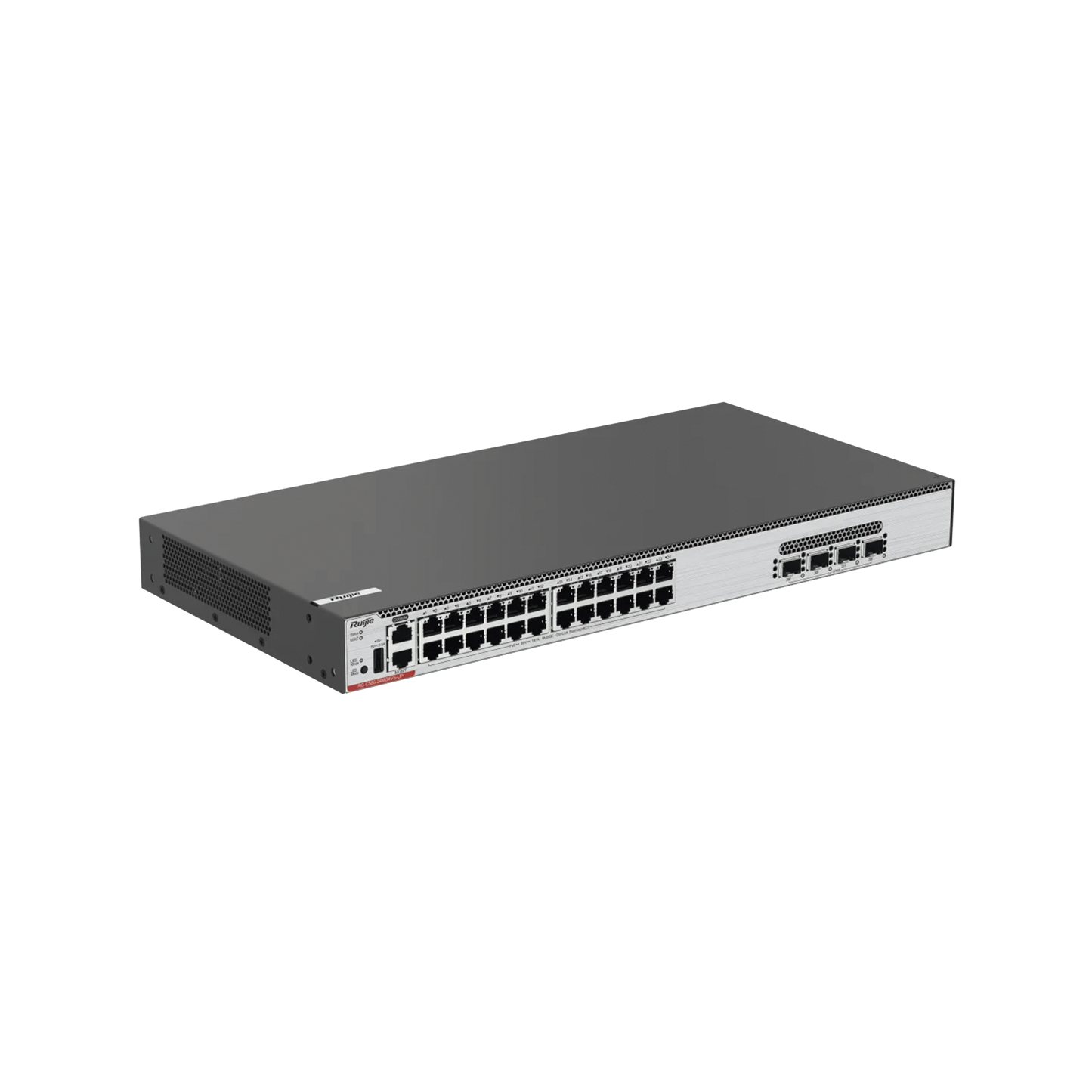 Switch Core PoE 802.3bt 370W Capa 3 Multi-Gigabit 24 puertos 5Gb/2.5Gb/1Gb/100M, 4 puertos fibra SFP28 25Gb