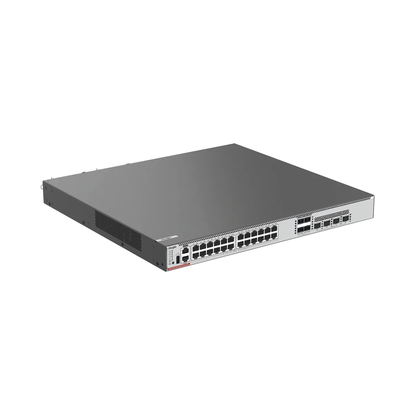 Switch Core PoE 1,650W Capa 3 Multi-Gigabit 24 puertos 10Gb/5Gb/2.5Gb/1Gb/100M, 4 puertos fibra SFP+ 10Gb y 4 puertos fibra SFP28 25Gb