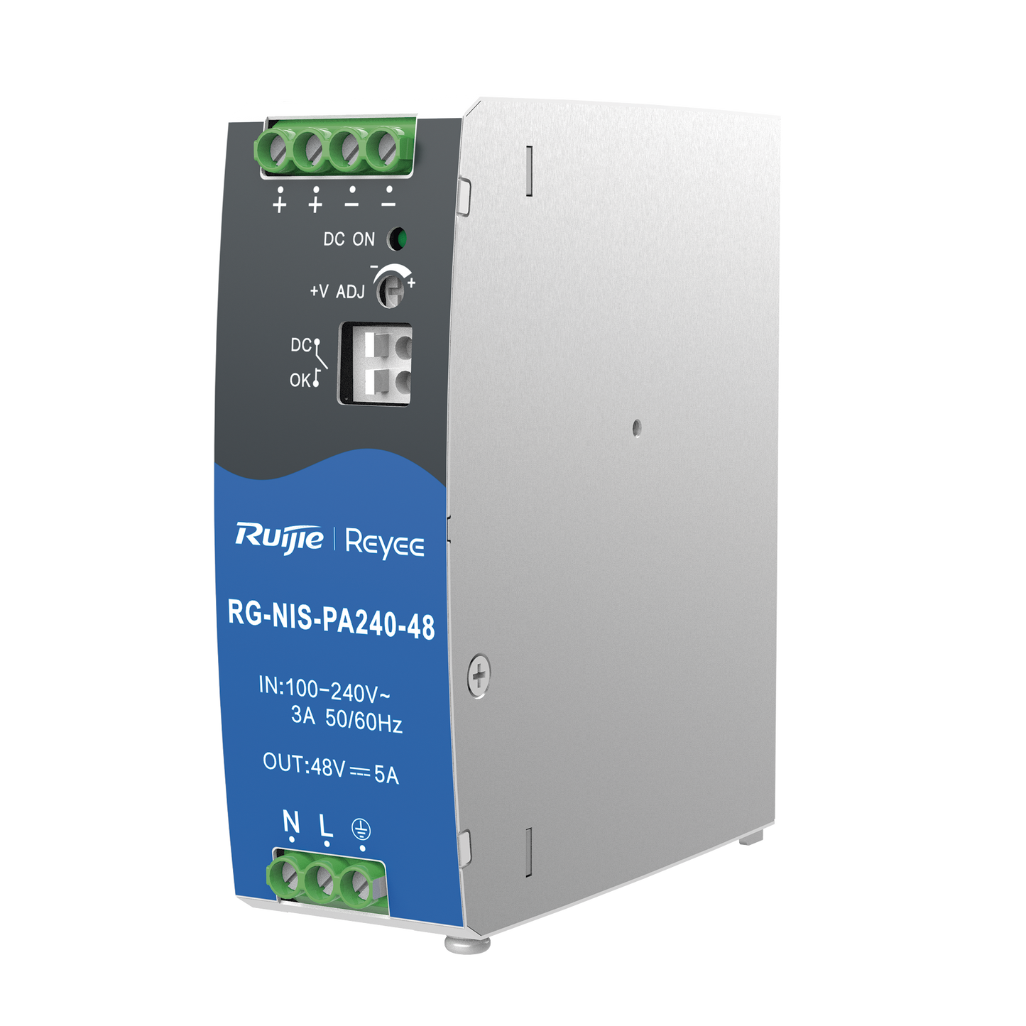 FUENTE DE ALIMENTACION AC/DC 240W DIN-RAIL PARA SWITCH INDUSTRIAL