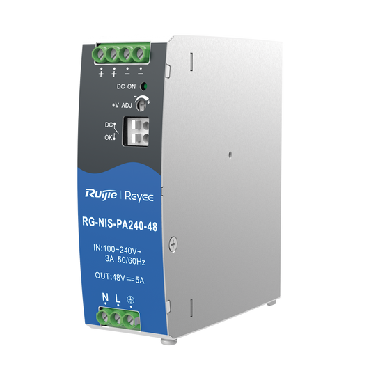 FUENTE DE ALIMENTACION AC/DC 240W DIN-RAIL PARA SWITCH INDUSTRIAL