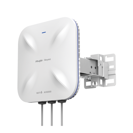 Punto de Acceso Wi-Fi 6 Industrial para Exterior Sectorial 5.95 Gbps, MU-MIMO 4x4, Filtros Anti Interferencia y Auto Optimización con IA, puerto eth 2.5G y SFP