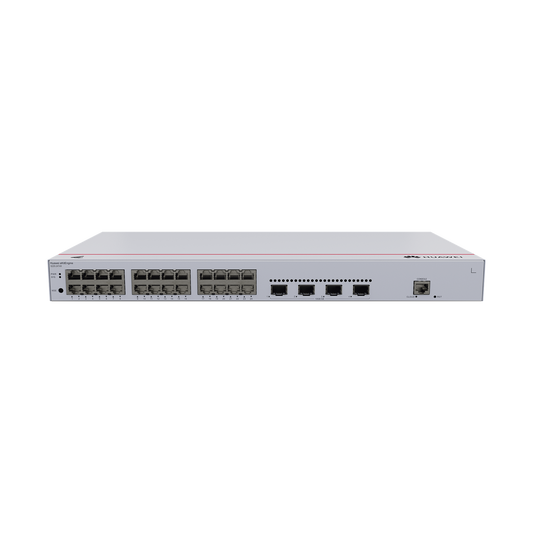 HUAWEI eKit - Switch Gigabit Administrable Capa 2 / 24 puertos 10/100/1000 Mbps / 4 Puertos SFP+ Uplink / Administración Nube Gratis