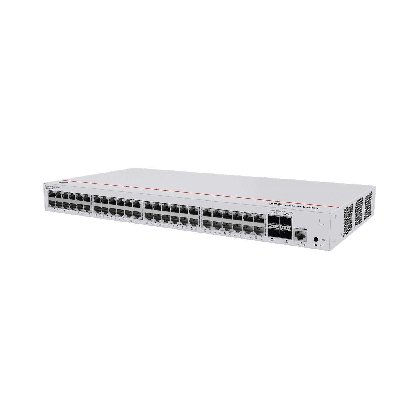 HUAWEI eKit - Switch Gigabit Administrable Capa 2 / 48 puertos 10/100/1000 Mbps / 4 Puertos SFP Uplink / Administración Nube Gratis