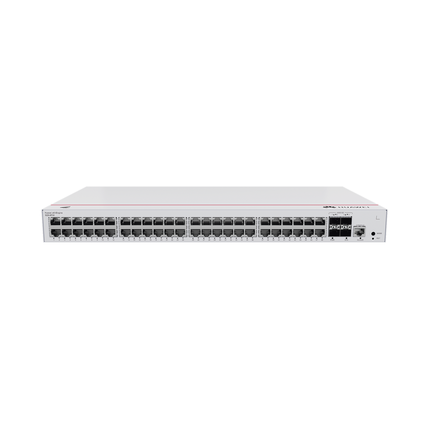 HUAWEI eKit - Switch Gigabit Administrable Capa 2 / 48 puertos 10/100/1000 Mbps / 4 Puertos SFP+ Uplink / Administración Nube Gratis