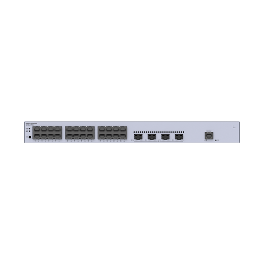 HUAWEI eKit - Switch Gigabit Administrable Capa 3 / 24 puertos 10/100/1000 Mbps / 4 Puertos SFP Uplink / iStack / Administración Nube Gratis