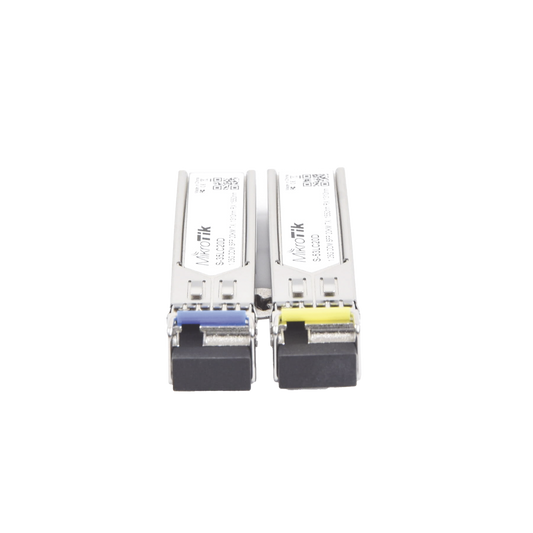 Transceptores MiniGbic SFP 1.25G LC WDM para fibra Mono Modo 20 Kms