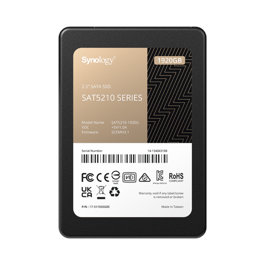 1920 GB SSD , diseñada para Synology NAS