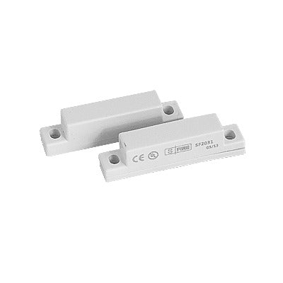 Contacto magnético para puertas y ventanas color blanco / GAP: 33 mm