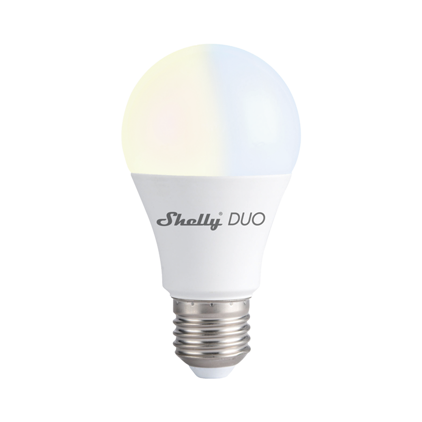 Foco tipo inteligente con señal inalámbrica, color dual blanco y cálido, uso de App Shelly. AC 220-240V