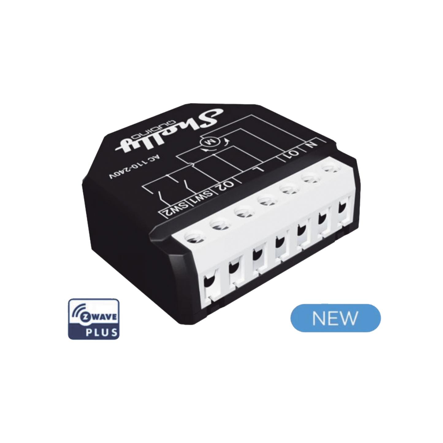 Relevador inalámbrico inteligente 16A, 110-230 V, compatible con HUB Zwave, HC8 hubitat y otro