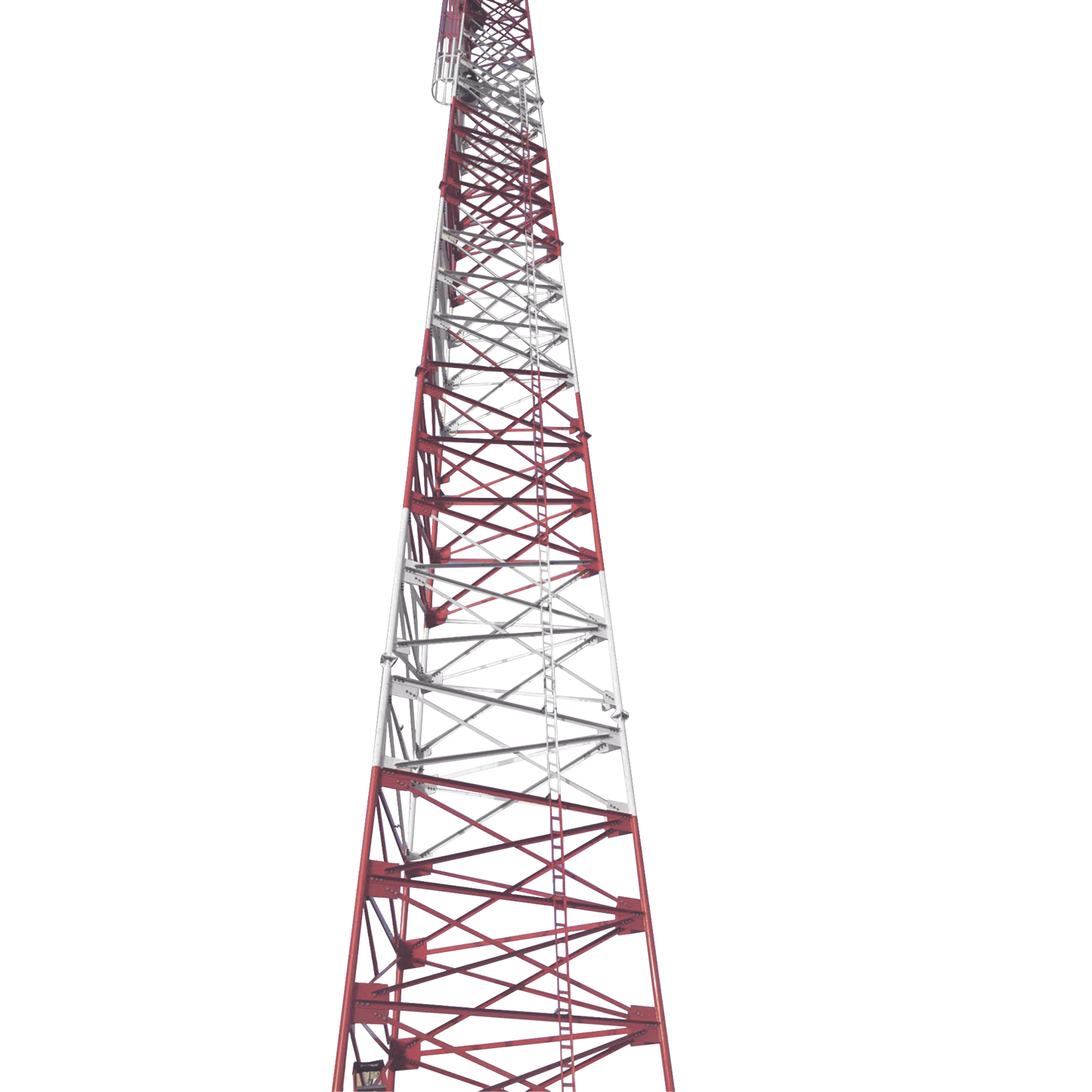 Torre Autosop. Tubular Uso Pesado de 15 Metros (Sec A - C). Galv. Inmersión.