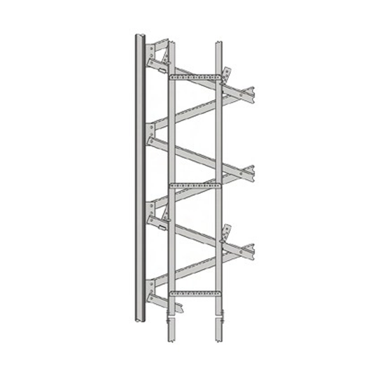 Guía de Cable tipo Escalerilla de 3 metros con Herrajes de Instalación.