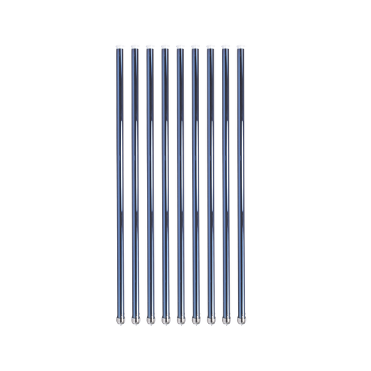 Set de 9 Tubos de Vacío de Vidrio Para Boiler Solar