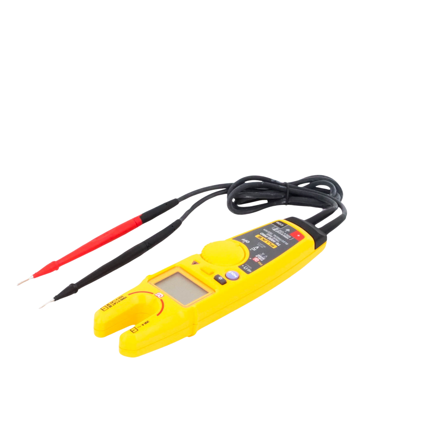 Probador Eléctrico sin Contacto, para Medición de Tensión hasta 1000 Vca y Corriente hasta 200 A con su Pinza Abierta de Tecnología FIELD SENSE