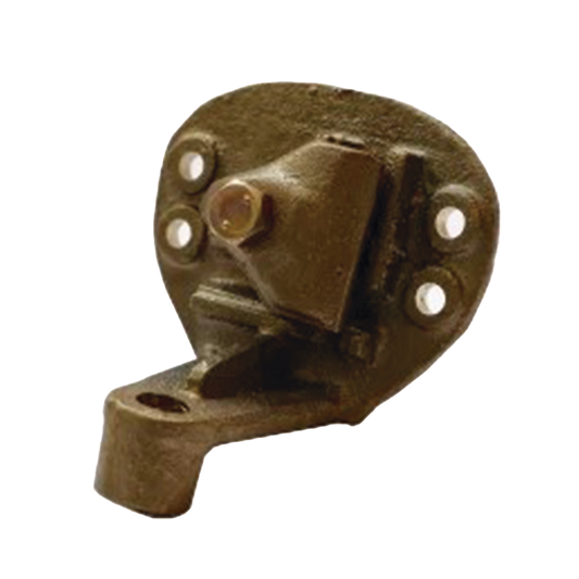 Base de pretil para Punta Maciza, elaborada en Bronce, permite fijar la punta en paredes o en muros.