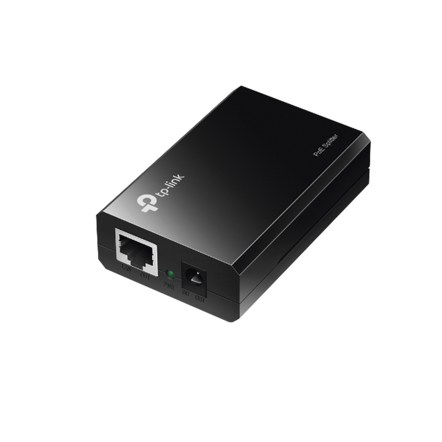 Splitter PoE  (15W) / Potencia de Salida Seleccionable (5 , 9 o 12 Vcc) / 2 puerto 10/100/1000 Mbps / Plug and Play