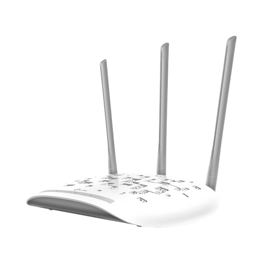 Punto de acceso / Repetidor Wi-Fi, 2.4 GHz, 450 Mbps, 3 antenas externas omnidireccional, 1 Puerto WAN 10/100 Mbps