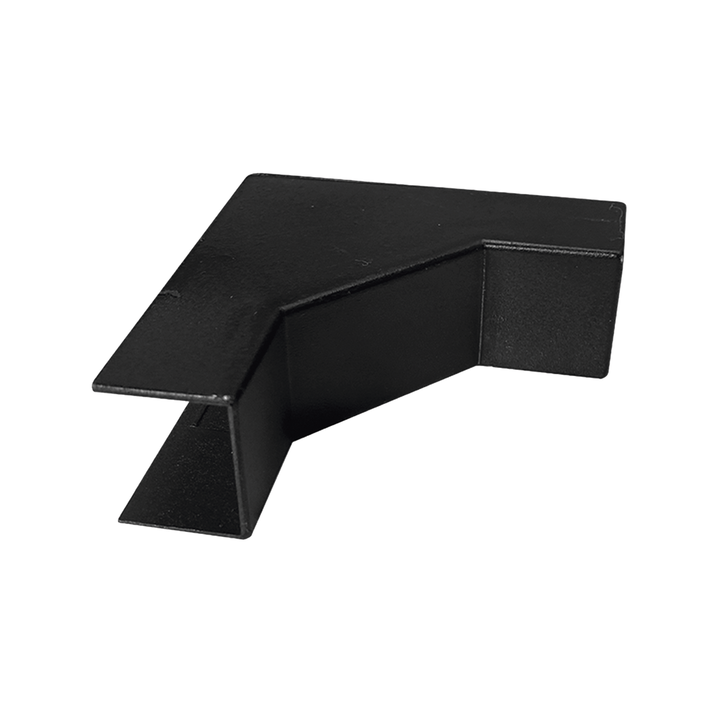 Esquinero Interior Color Negro de PVC Auto Axtinguible, Para Canaleta TMK-1720-N-CC (5220-02003)