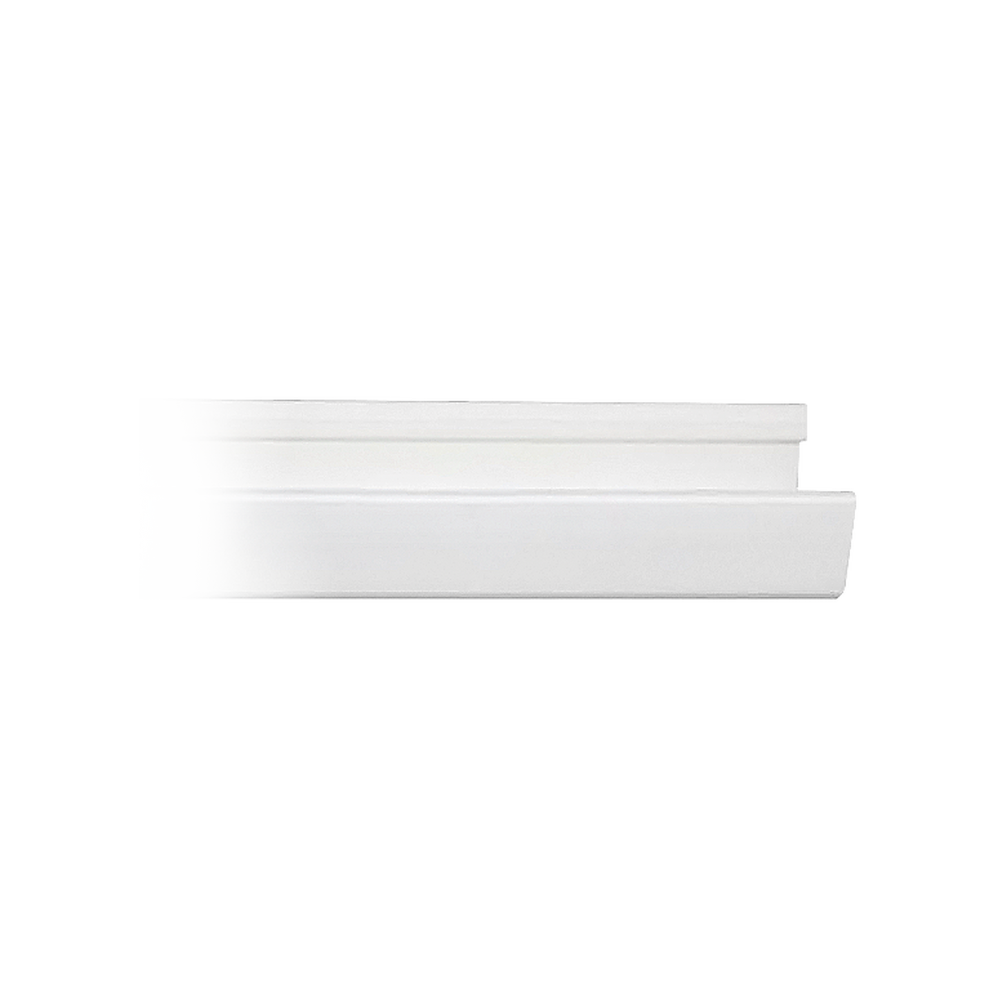 Canaleta blanca de PVC auto extinguible, con 2 plataformas, 4 cinthos TH 190, 2 thornillos 10 x 1 1/2&rdquo;, 2 thorquetes TP2X. (9001-01250)