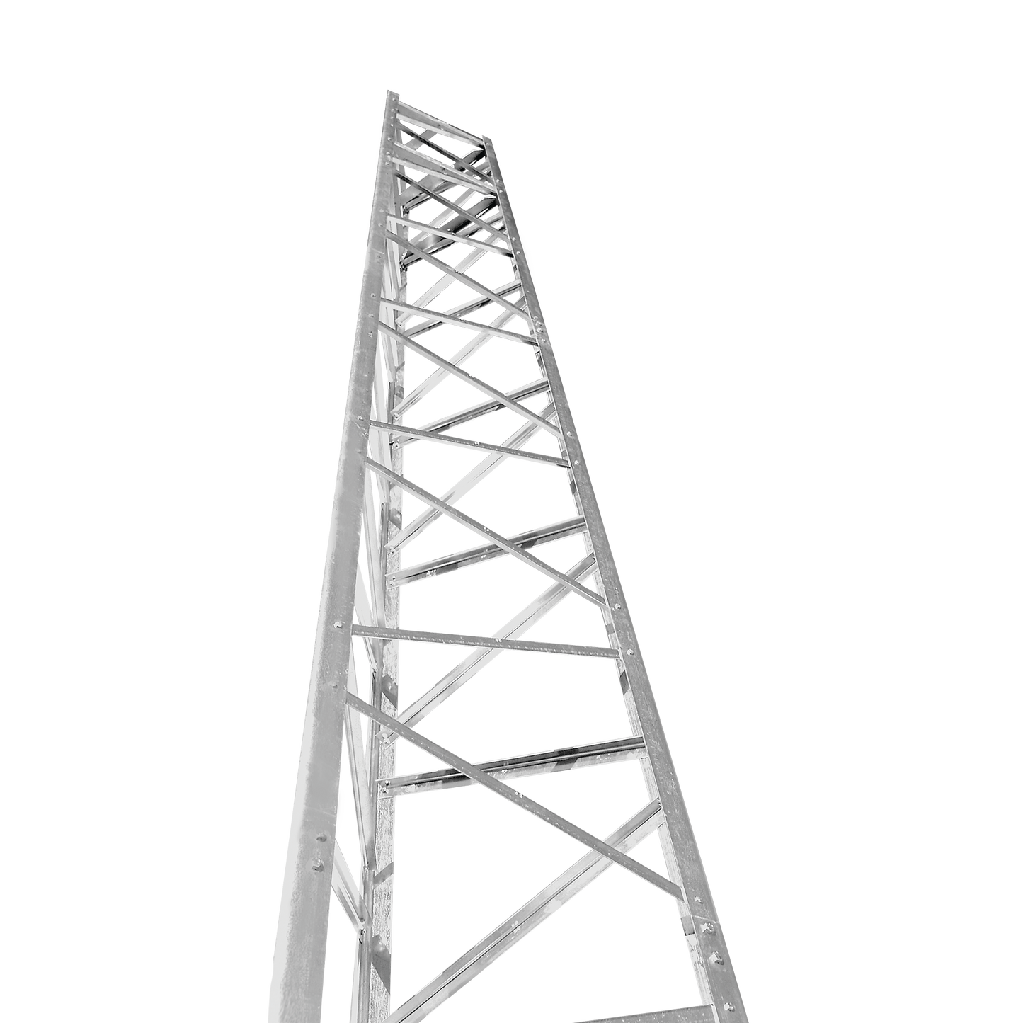 Torre Autosoportada TITAN T-300 de 17 metros (56 pies) con Base.