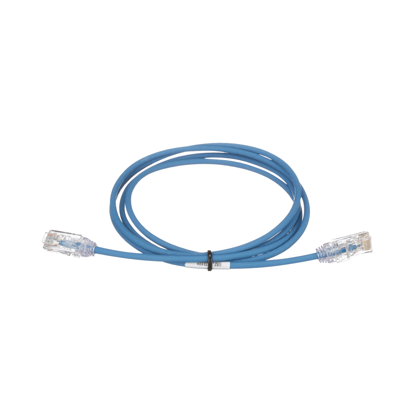 Cable de Parcheo TX6, UTP Cat6, Diámetro Reducido (28AWG), Color Azul, 3ft