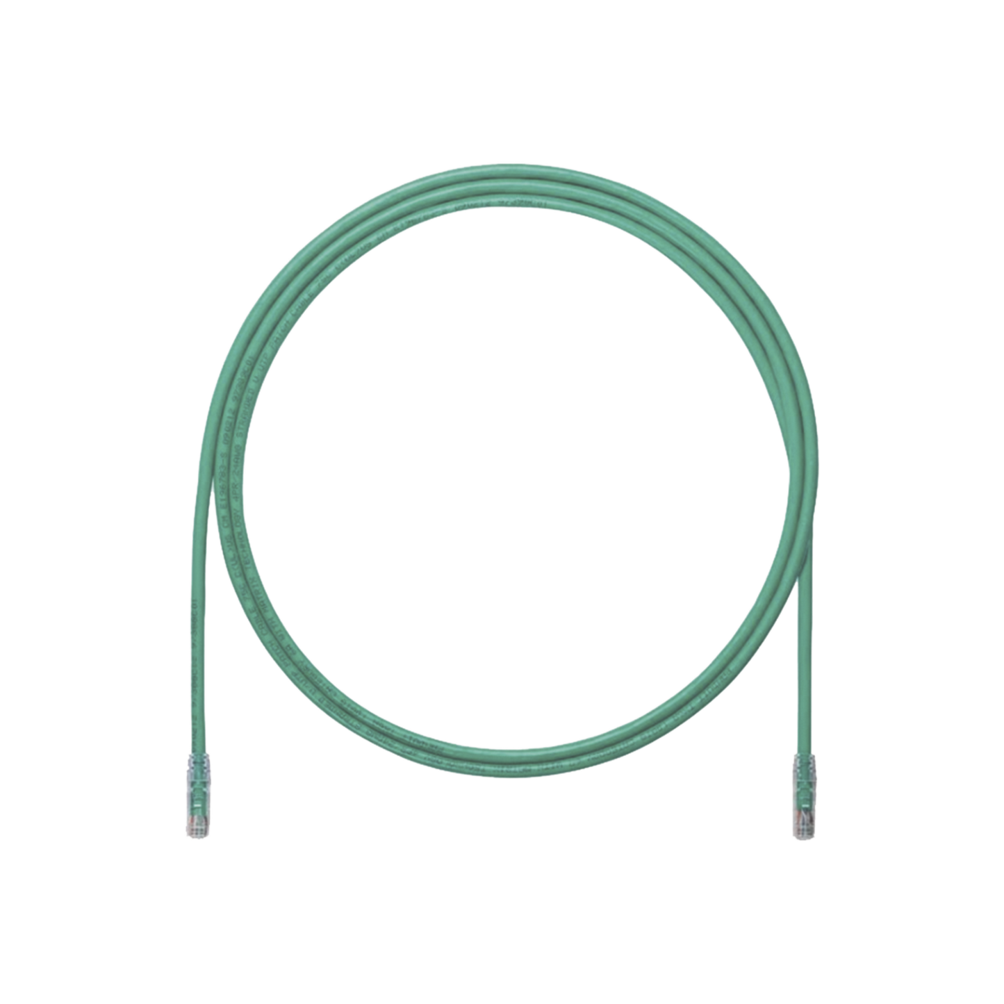 Cable de Parcheo UTP, Cat6A, 24 AWG, CM, Color Verde, 15ft