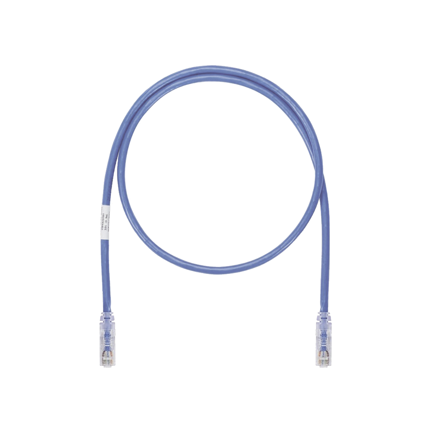 Cable de Parcheo UTP, Cat6A, 24 AWG, CM, Color Azul, 50ft